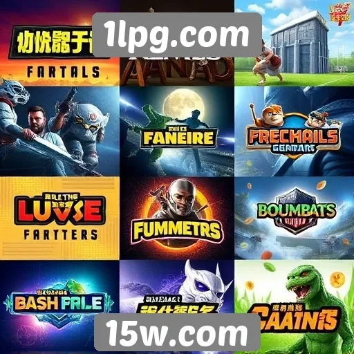 Novidades na seleção de jogos do 1lpg.com