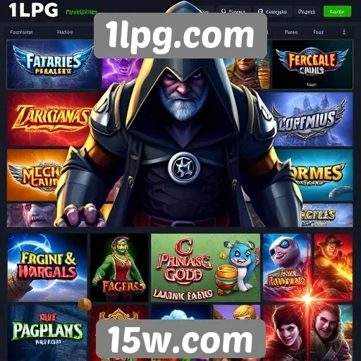 1lpg.com oferece uma ampla gama de jogos disponíveis